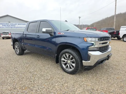 Blue 2021 Chevrolet Silverado 1500 LT for sale in Logan, OH