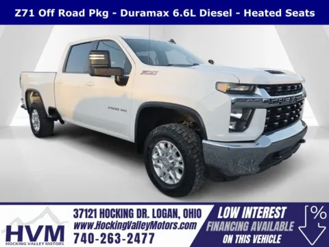 White 2023 Chevrolet Silverado 2500HD LT for sale in Logan, OH