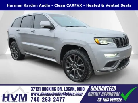 Silver 2018 Jeep Grand Cherokee High Altitude for sale in Logan, OH