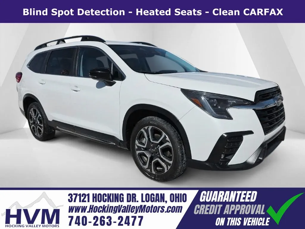 White 2024 Subaru Ascent Limited for sale in Logan, OH