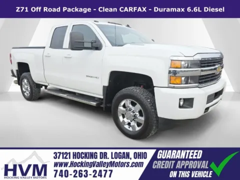 White 2015 Chevrolet Silverado 2500HD LT for sale in Logan, OH