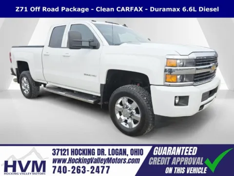 White 2015 Chevrolet Silverado 2500HD LT for sale in Logan, OH