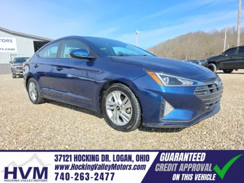 Blue 2020 Hyundai Elantra SEL for sale in Logan, OH