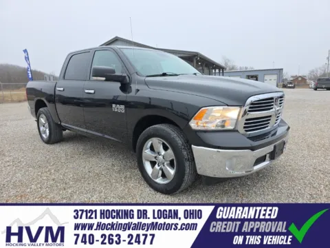 Black 2017 Ram 1500 Big Horn for sale in Logan, OH