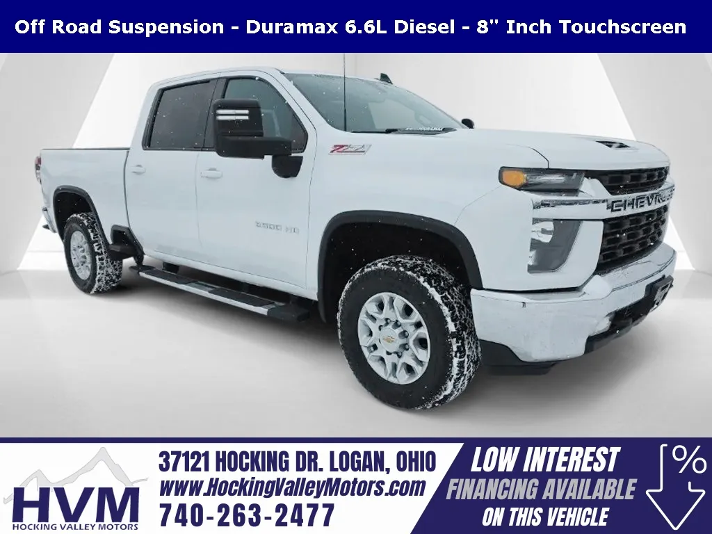 White 2023 Chevrolet Silverado 2500HD LT for sale in Logan, OH
