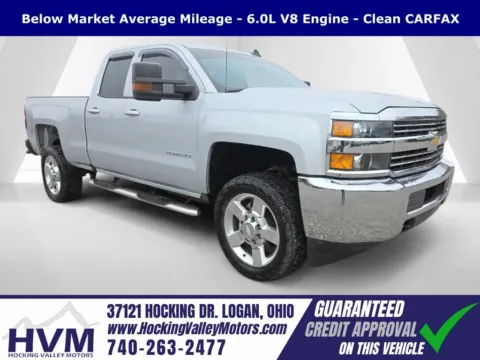 Silver 2016 Chevrolet Silverado 2500HD Work Truck for sale in Logan, OH