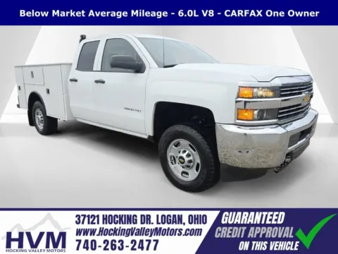 White 2018 Chevrolet Silverado 2500HD Work Truck for sale in Logan, OH