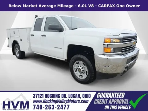White 2018 Chevrolet Silverado 2500HD Work Truck for sale in Logan, OH