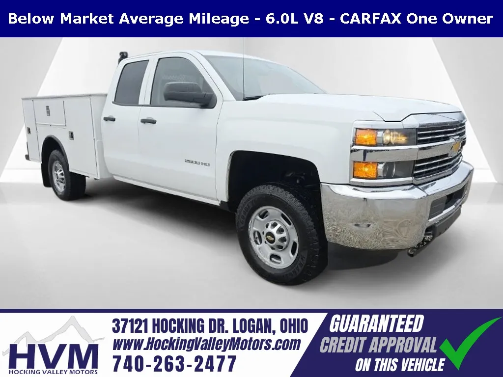 White 2018 Chevrolet Silverado 2500HD Work Truck for sale in Logan, OH