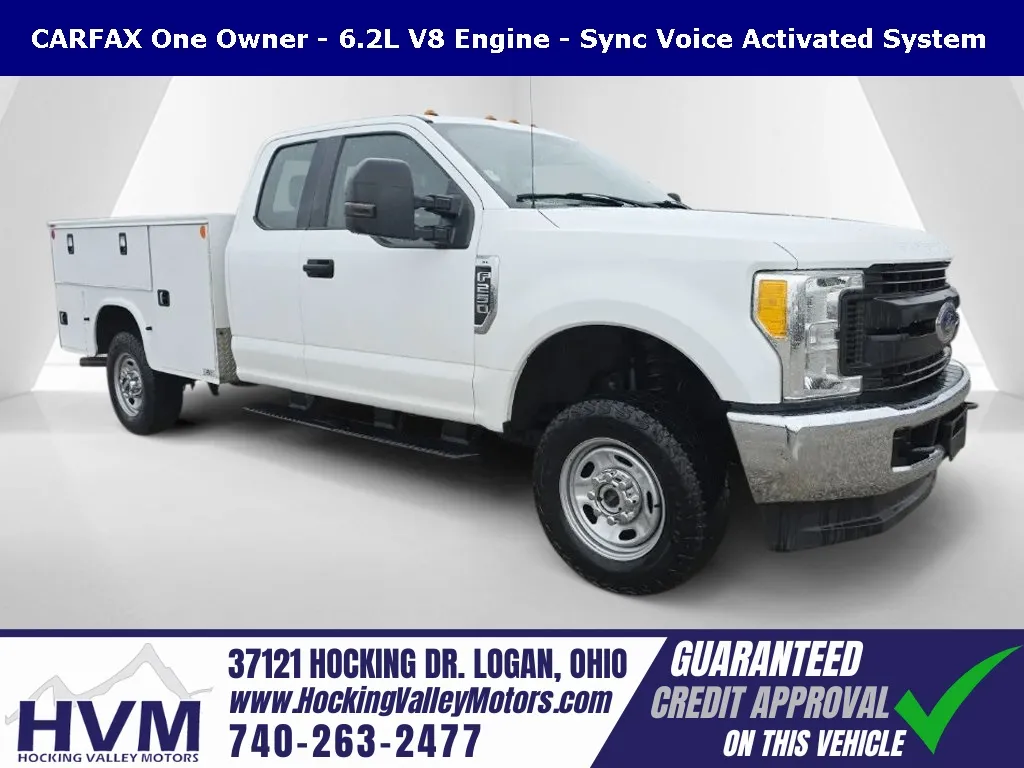 White 2017 Ford F-250SD XL for sale in Logan, OH