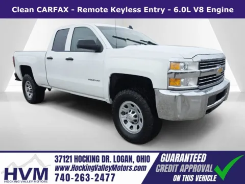 White 2018 Chevrolet Silverado 2500HD Work Truck for sale in Logan, OH