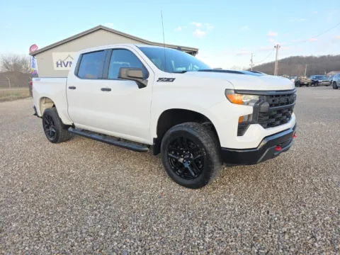 White 2023 Chevrolet Silverado 1500 Custom Trail Boss for sale in Logan, OH