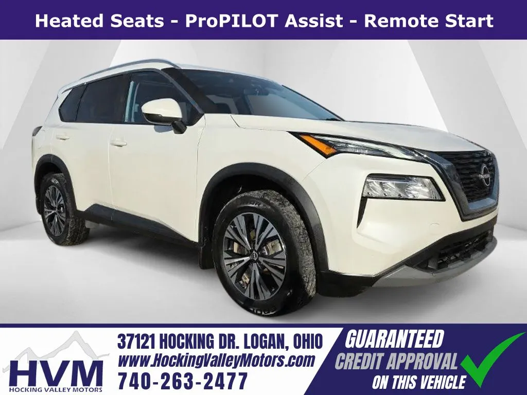 White 2023 Nissan Rogue SV for sale in Logan, OH