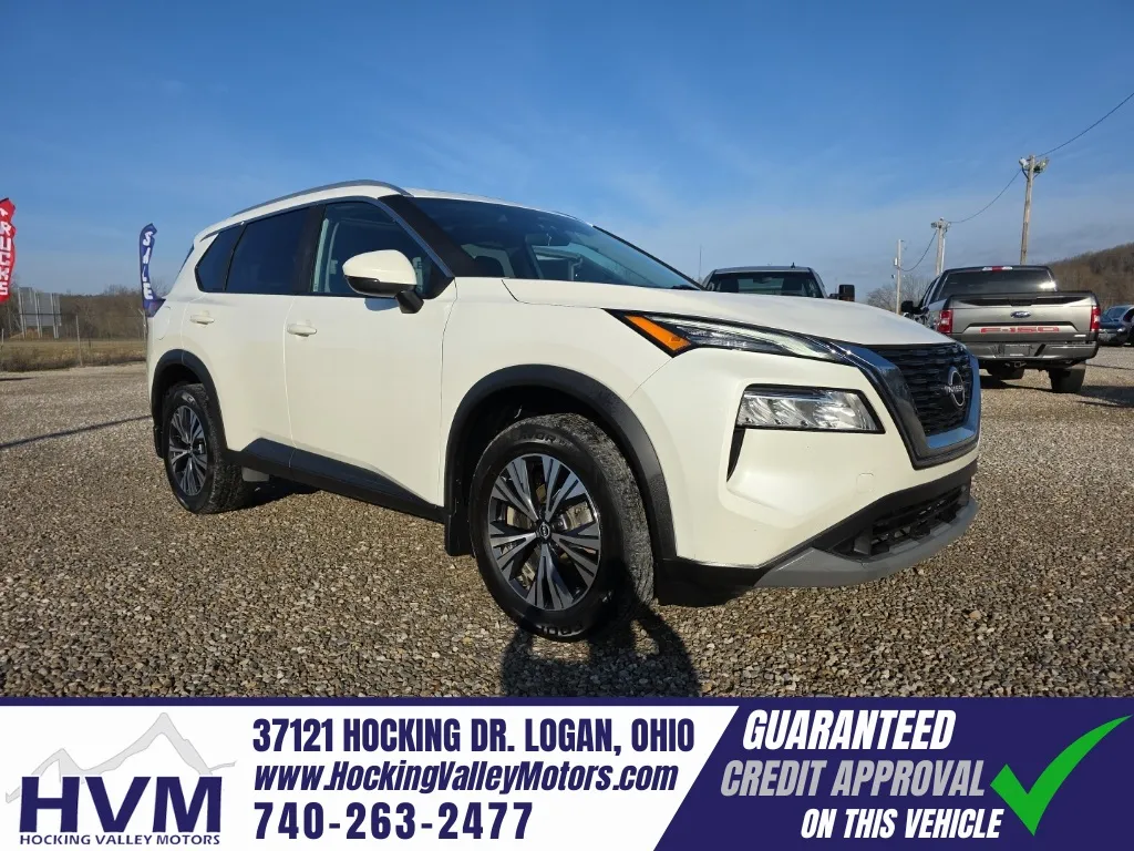 White 2023 Nissan Rogue SV for sale in Logan, OH