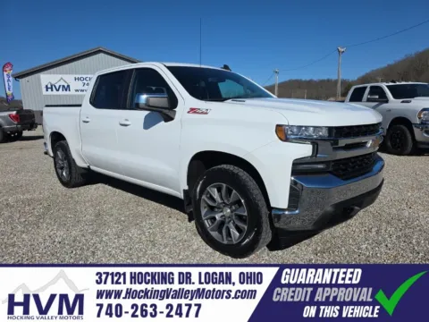 White 2021 Chevrolet Silverado 1500 LT for sale in Logan, OH