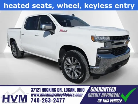 White 2021 Chevrolet Silverado 1500 LT for sale in Logan, OH
