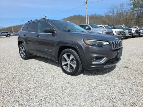 Gray 2019 Jeep Cherokee Limited for sale in Logan, OH