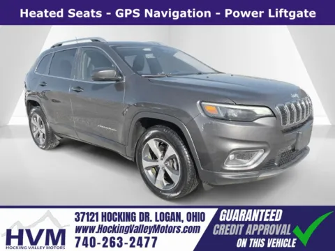 Gray 2019 Jeep Cherokee Limited for sale in Logan, OH