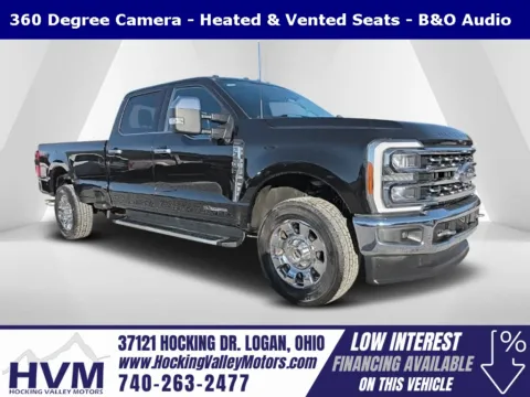 Black 2023 Ford F-350SD Lariat for sale in Logan, OH
