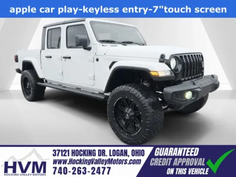 White 2021 Jeep Gladiator Willys for sale in Logan, OH