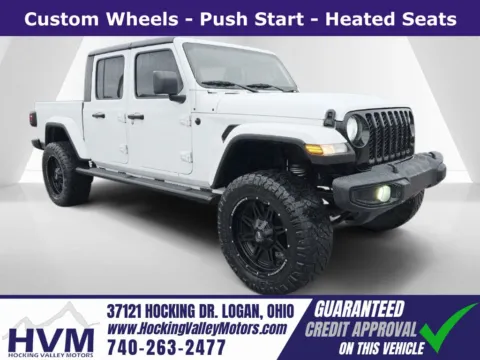 White 2021 Jeep Gladiator Willys for sale in Logan, OH