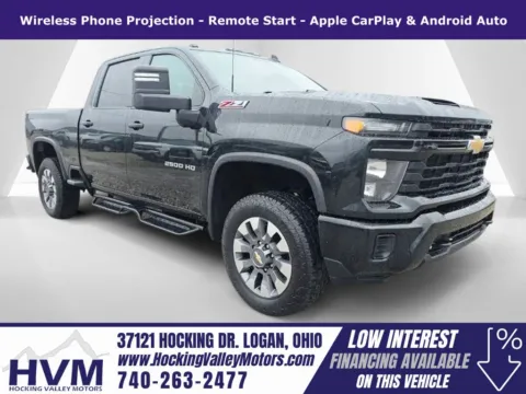 Black 2024 Chevrolet Silverado 2500HD Custom for sale in Logan, OH