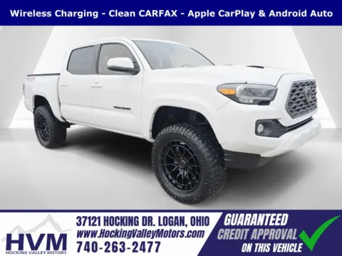 White 2023 Toyota Tacoma TRD Sport for sale in Logan, OH