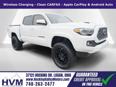White 2023 Toyota Tacoma TRD Sport for sale in Logan, OH
