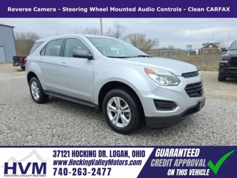 Silver 2017 Chevrolet Equinox LS for sale in Logan, OH