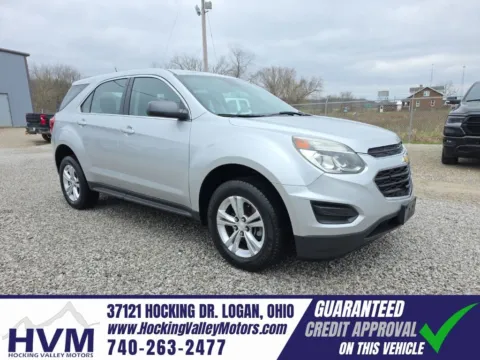 Silver 2017 Chevrolet Equinox LS for sale in Logan, OH
