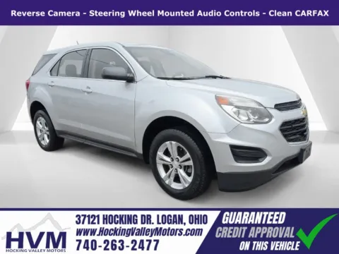Silver 2017 Chevrolet Equinox LS for sale in Logan, OH
