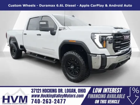 White 2025 GMC Sierra 2500HD Pro for sale in Logan, OH