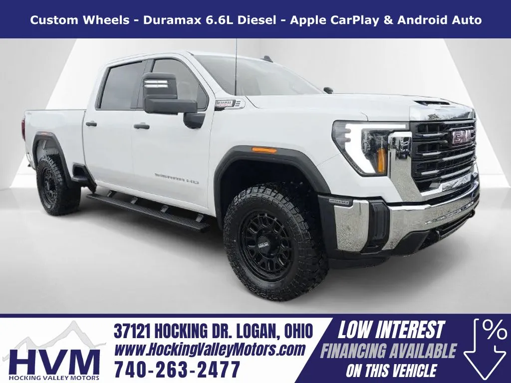 White 2025 GMC Sierra 2500HD Pro for sale in Logan, OH