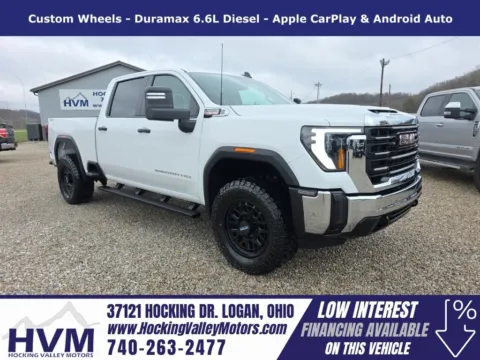 White 2025 GMC Sierra 2500HD Pro for sale in Logan, OH