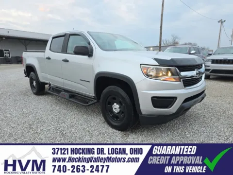 Silver 2018 Chevrolet Colorado Work Truck for sale in Logan, OH