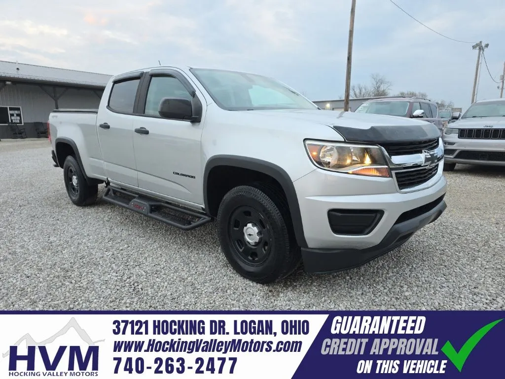 Silver 2018 Chevrolet Colorado Work Truck for sale in Logan, OH