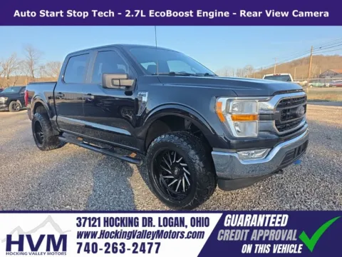 Black 2021 Ford F-150 XLT for sale in Logan, OH