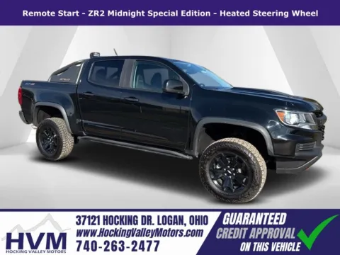 Black 2022 Chevrolet Colorado ZR2 for sale in Logan, OH