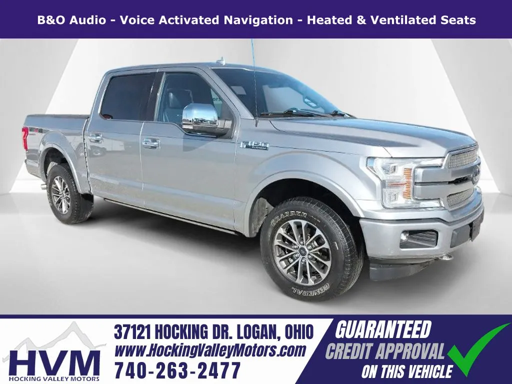 Silver 2020 Ford F-150 Platinum for sale in Logan, OH
