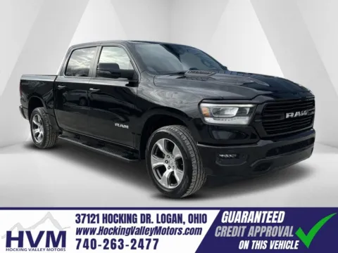 Black 2023 Ram 1500 Laramie for sale in Logan, OH