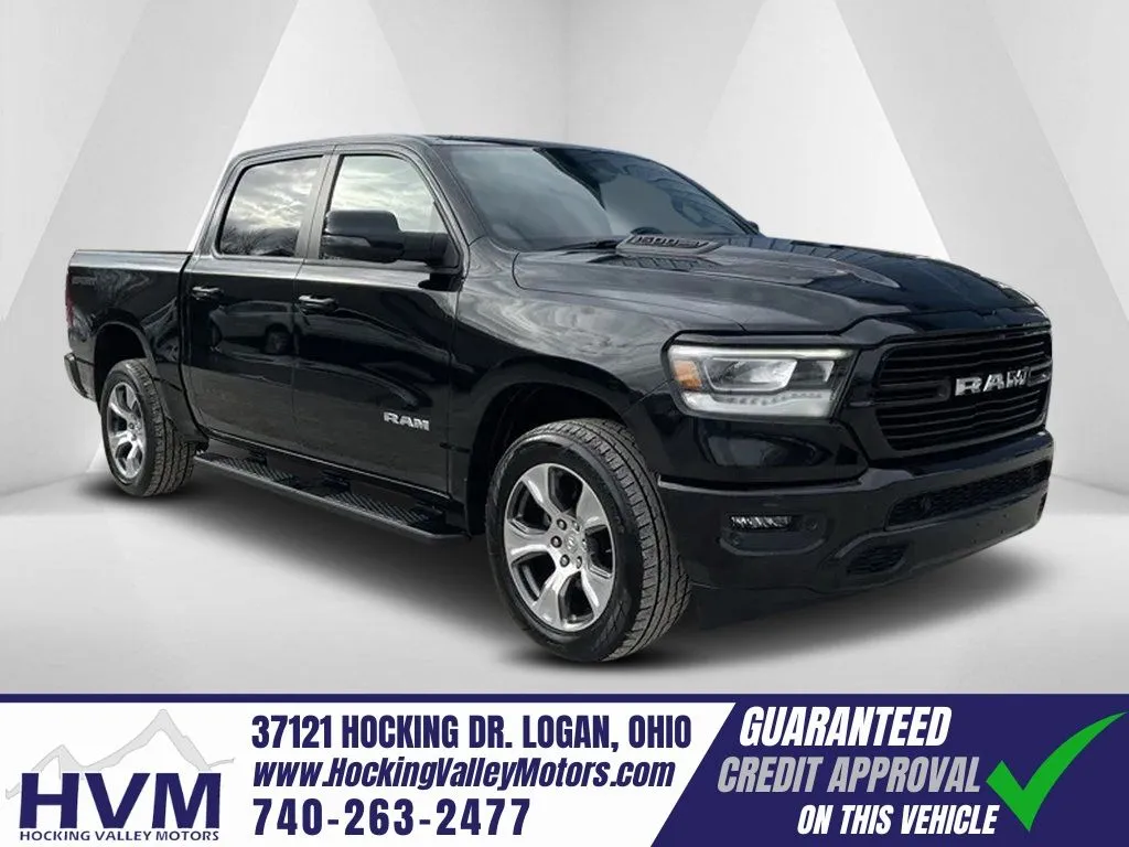 Black 2023 Ram 1500 Laramie for sale in Logan, OH