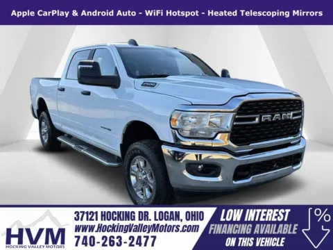White 2024 Ram 2500 Big Horn for sale in Logan, OH