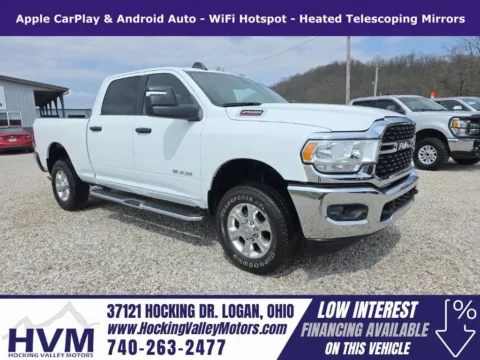 White 2024 Ram 2500 Big Horn for sale in Logan, OH