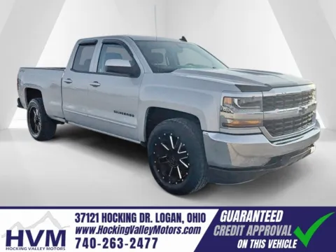 Silver 2018 Chevrolet Silverado 1500 LT for sale in Logan, OH