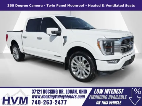 White 2021 Ford F-150 Limited for sale in Logan, OH