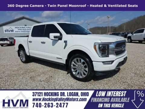 White 2021 Ford F-150 Limited for sale in Logan, OH