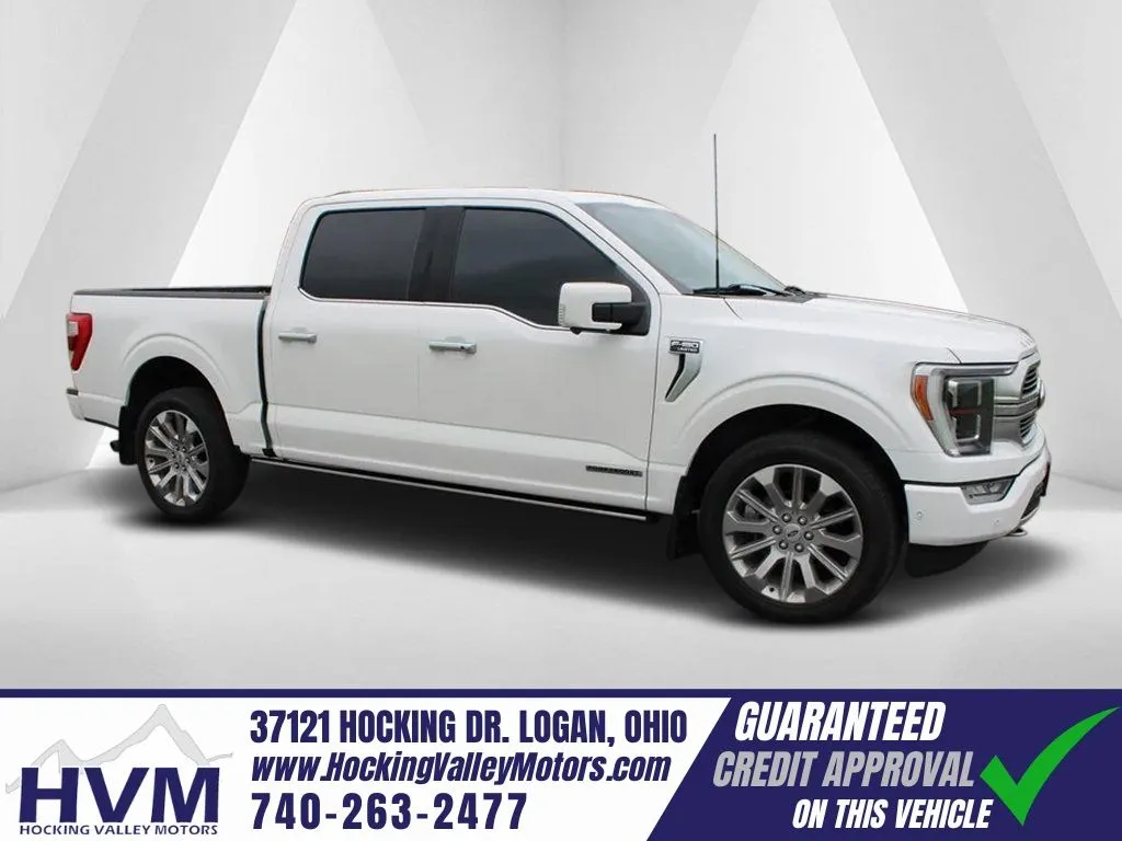 White 2021 Ford F-150 Limited for sale in Logan, OH