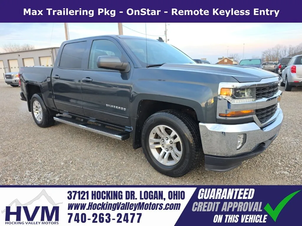 Gray 2018 Chevrolet Silverado 1500 LT for sale in Logan, OH