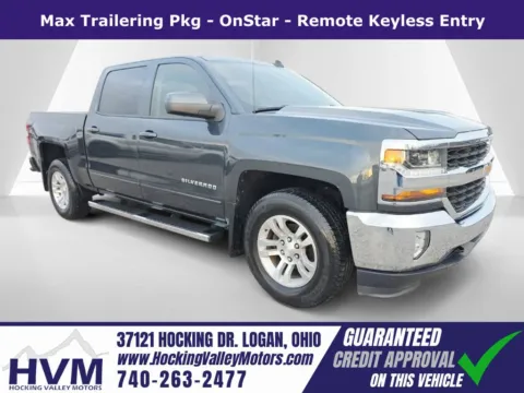 Gray 2018 Chevrolet Silverado 1500 LT for sale in Logan, OH