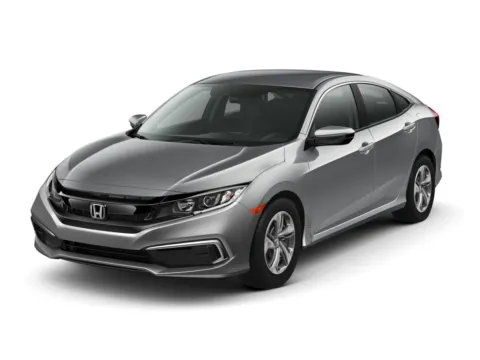 Black 2020 Honda Civic LX for sale in Logan, OH